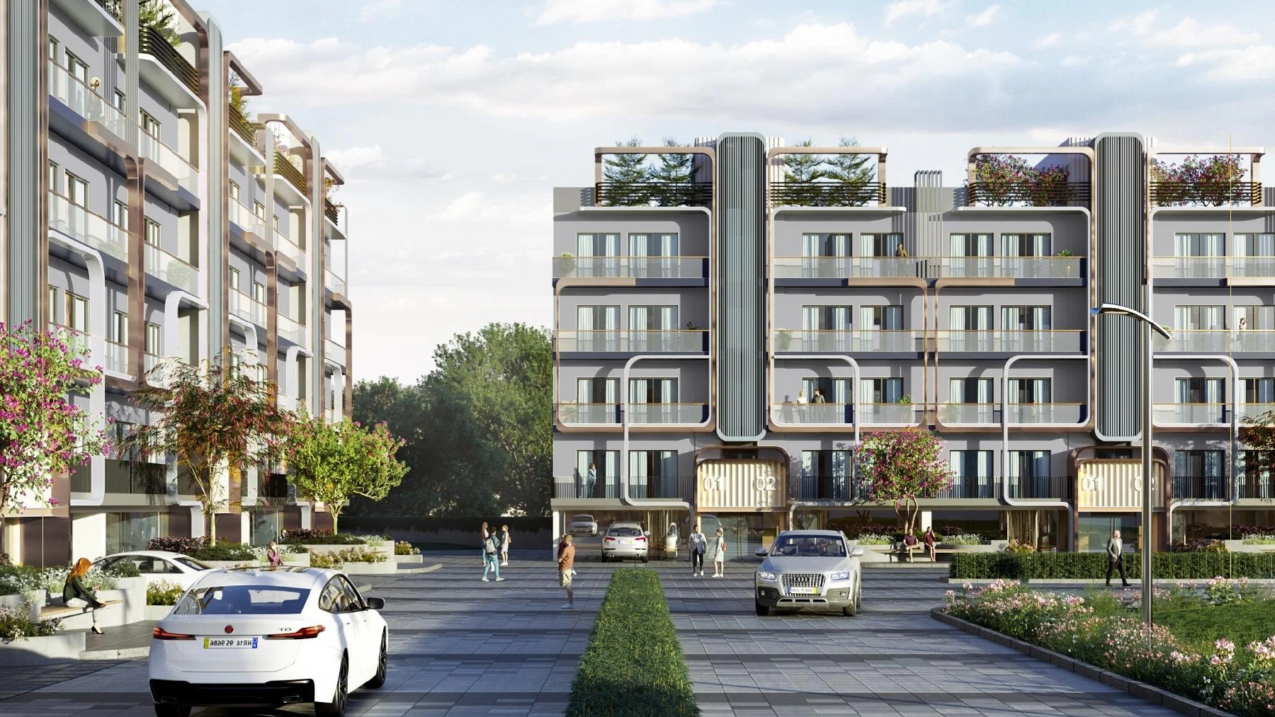 Antalya Hills — low-rise residences