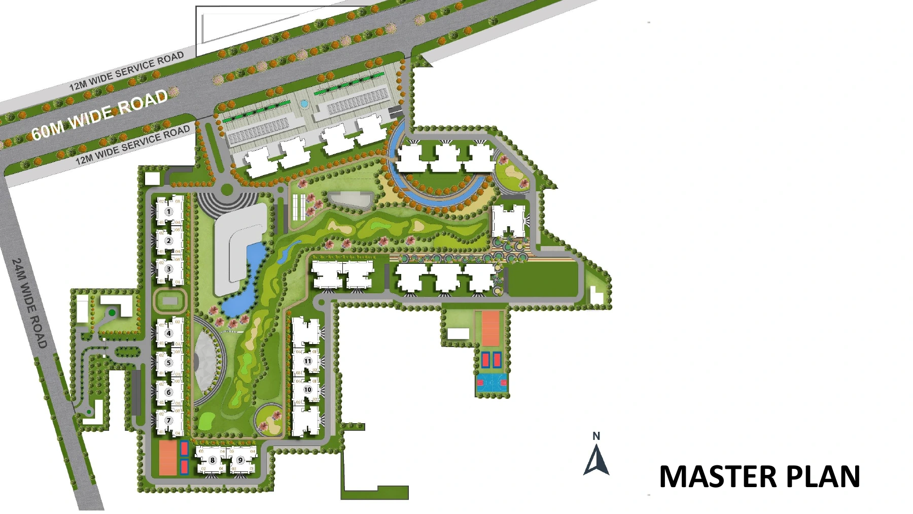 Golf Hills — master plan