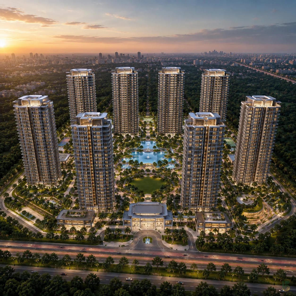 M3M — Upcoming Sector 58/59 Project — owner-supplied illustrative project visual