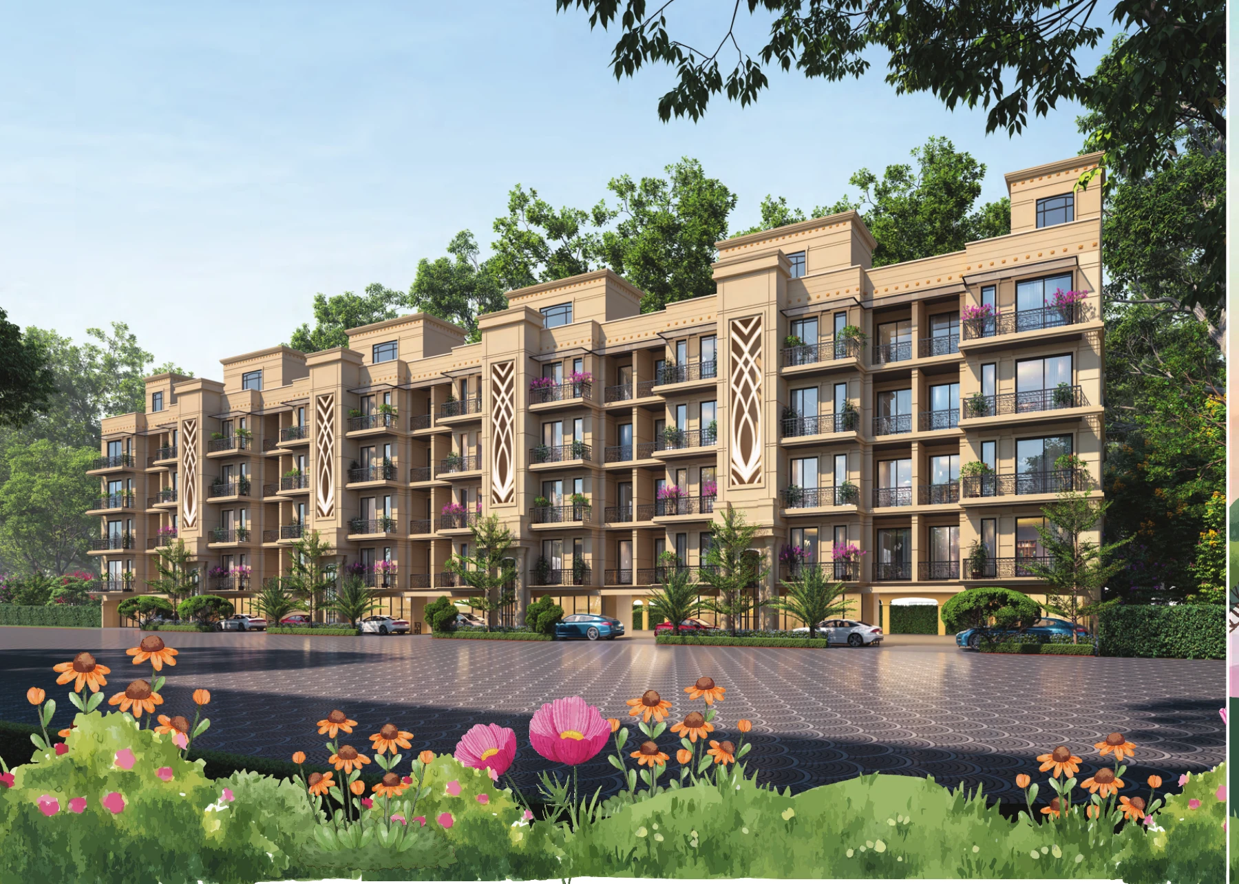 Paras Florett — residential elevation